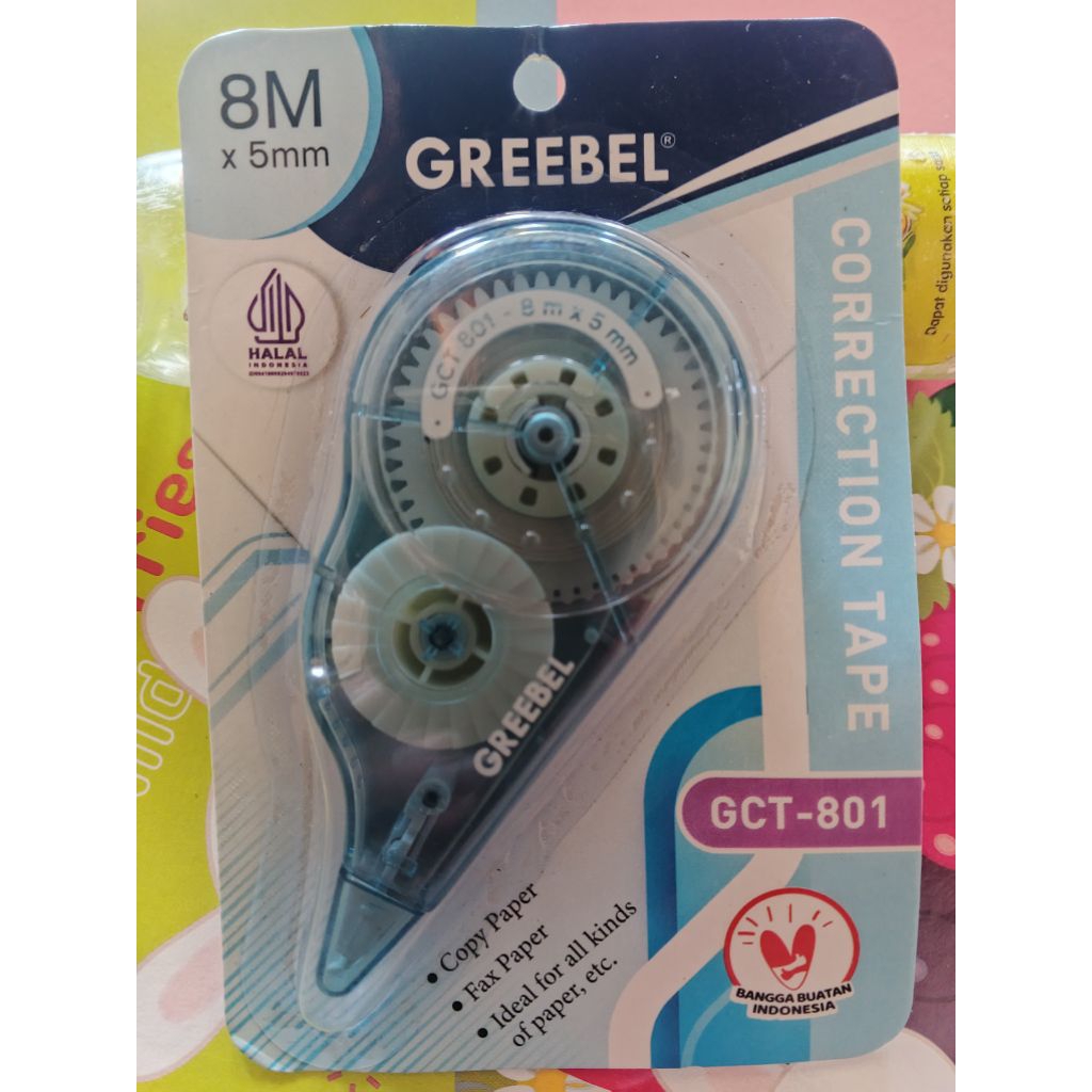 

Greebel Correction Tape GCT-801