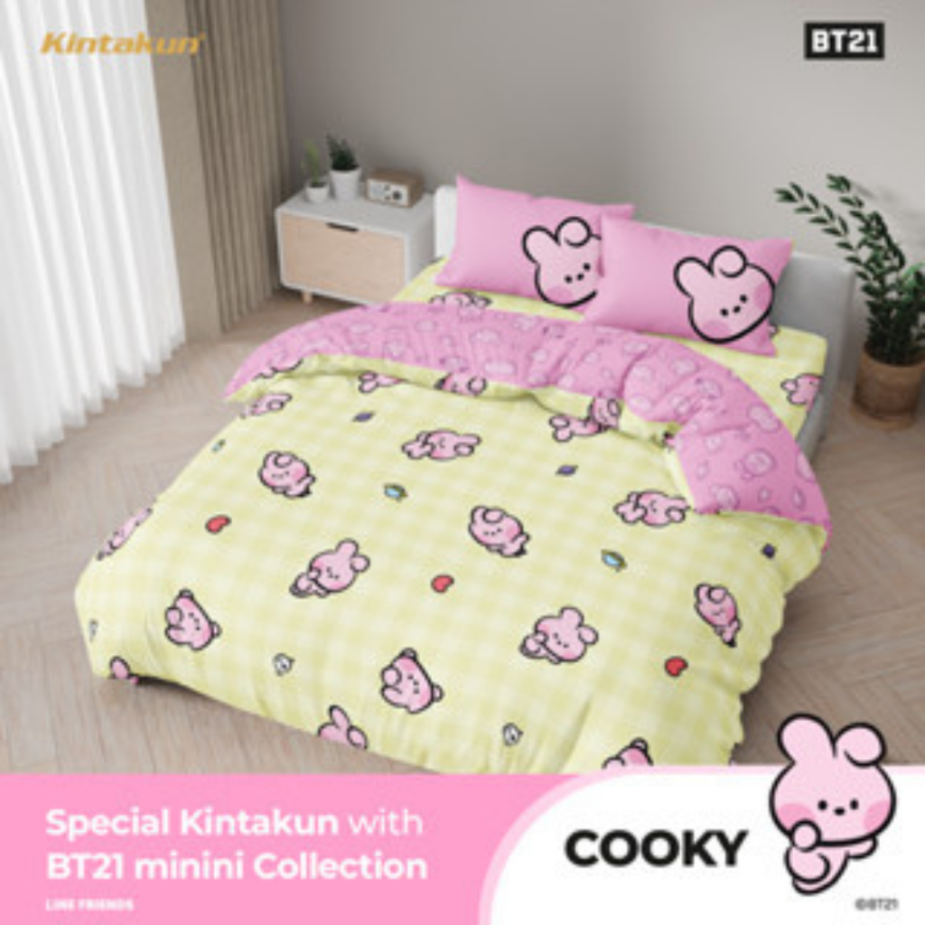 Kintakun Sweet Friends Bedcover Set 180x200 King Karakter Lucu – Multivarian