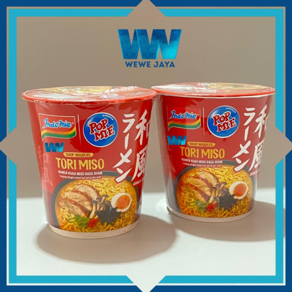 

Pop Mie Kuah Rasa Tori Miso Ramen