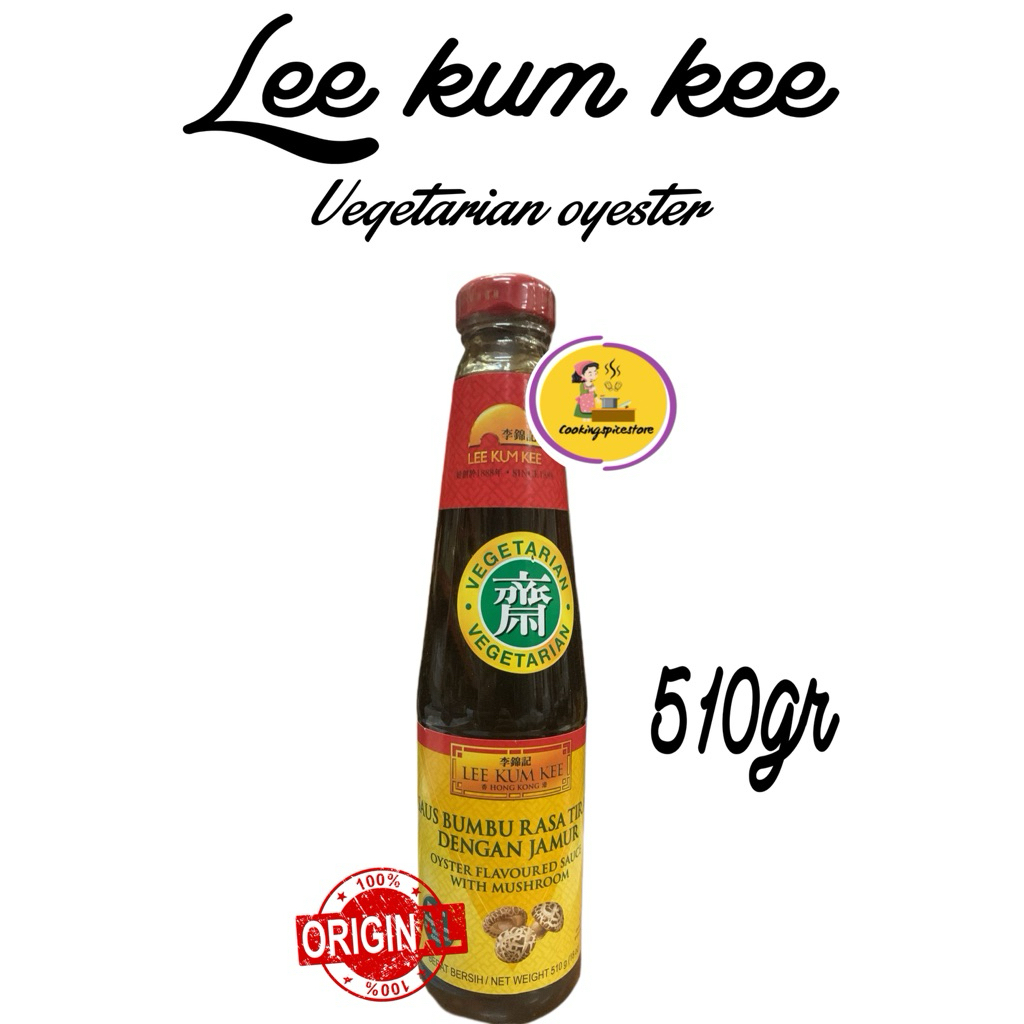 

LEE KUM KEE VEGETARIAN OYSTER SAUCE SAUS TIRAM VEGETARIAN LEE KUM KEE 510gr