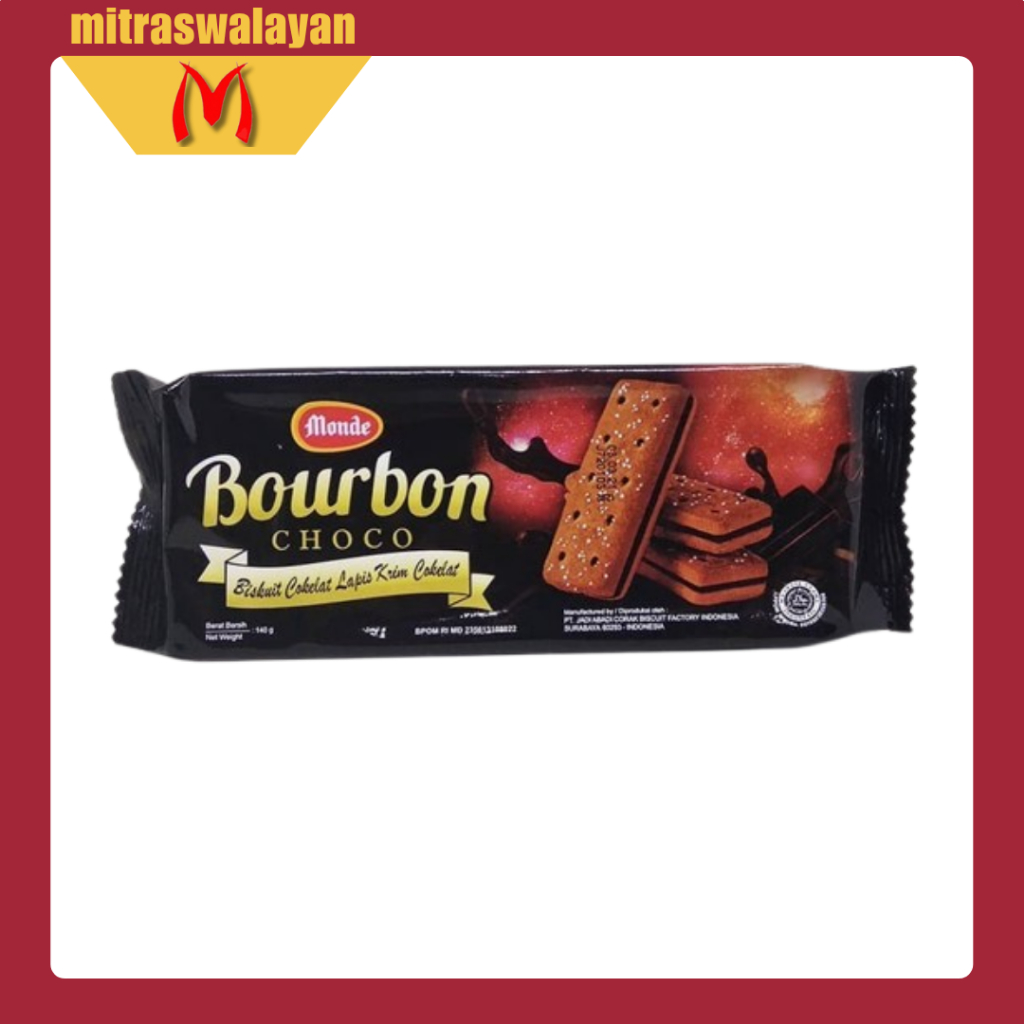 

MONDE Bourbon Choco Kemasan 140 gr
