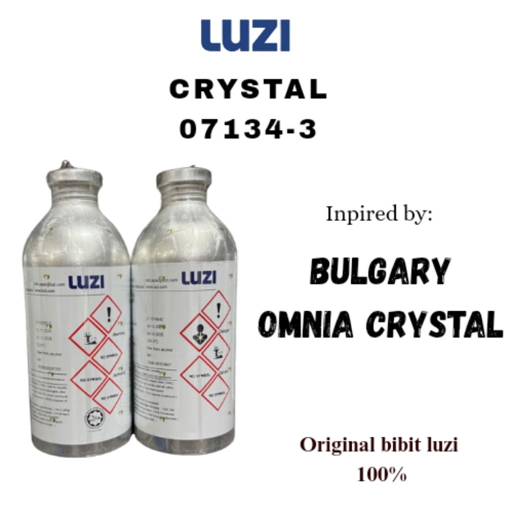 BIBIT CRYSTAL LUZI | INSPIRED BY BULGARY OMNIA CRYSTAL | BIBIT LUZI 100ML REPACK