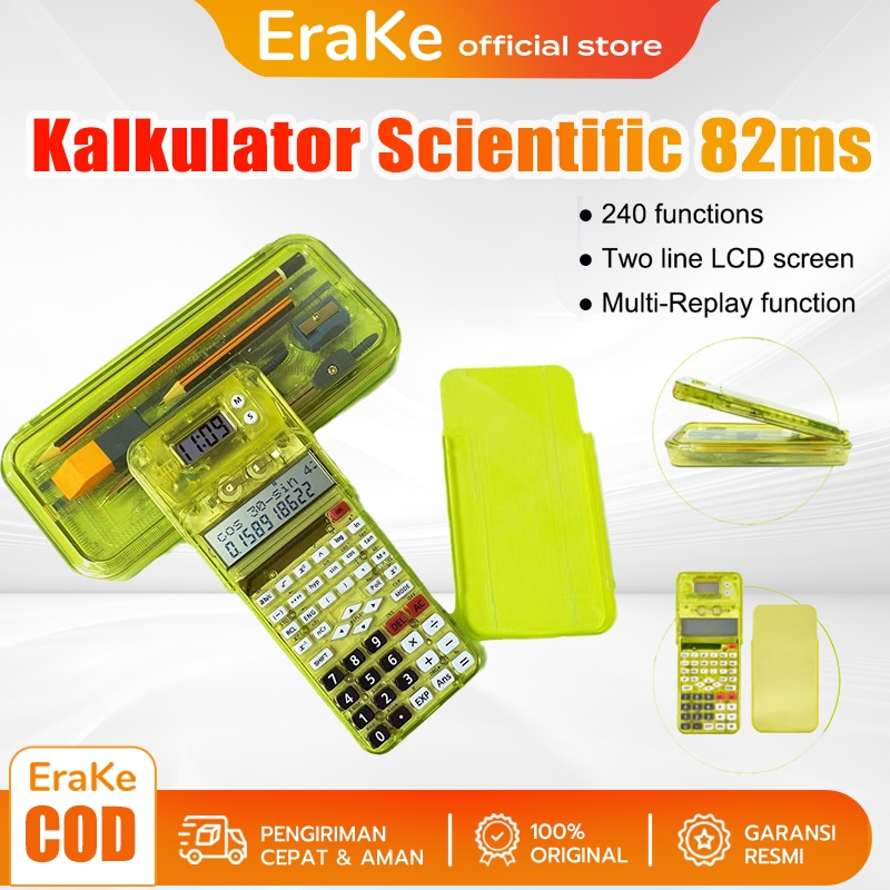 

Calculator Kalkulator Scientific 82ms 417 Functions Calculator 10 Digit Mirip
