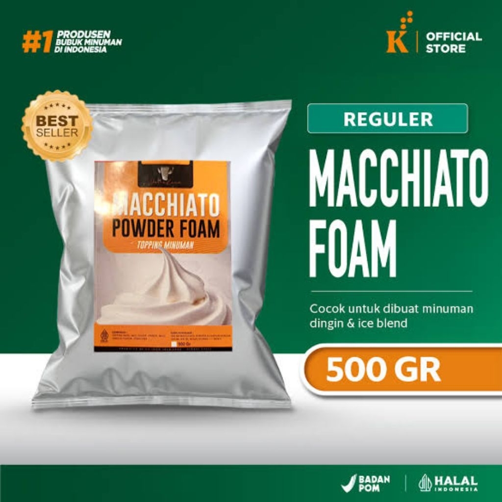

Topping Macchiato Foam Original Javaland 500gr