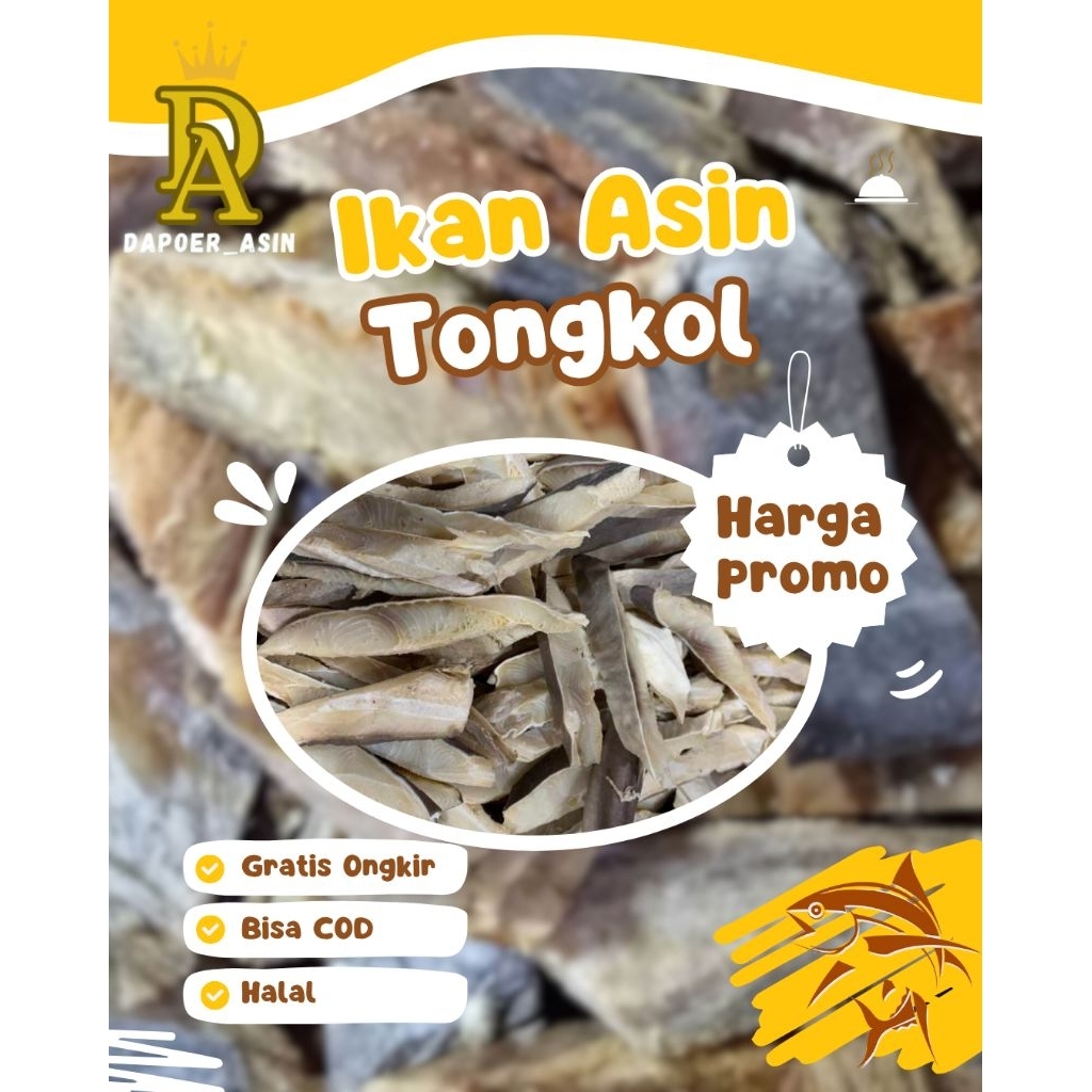 

IKAN ASIN TONGKOL | Daging Tebal, Harga Murah, Terjamin Halal