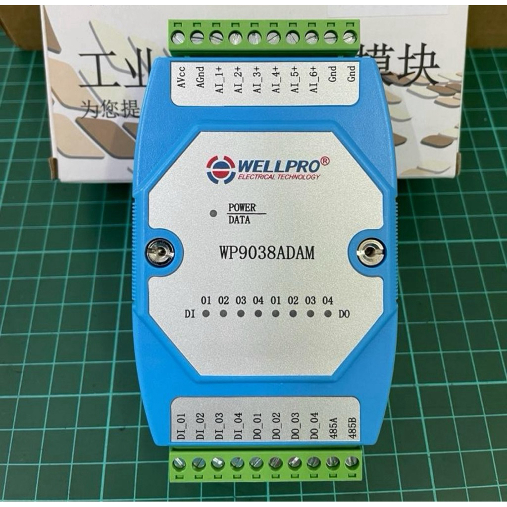 6AI / 4DI / 4DO 0-20MA / 4-20MA input-WP9038ADAM Wellpro
