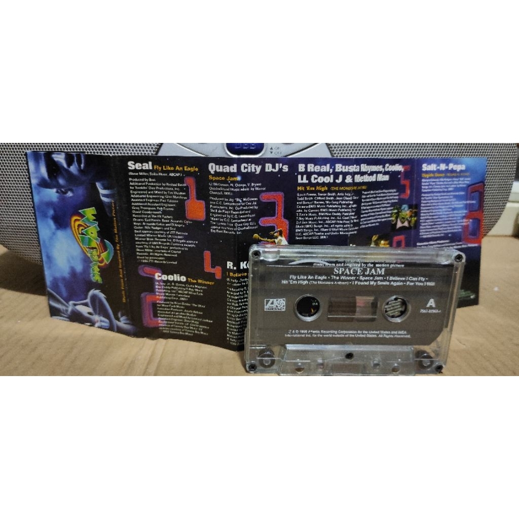 kaset pita ost Space Jam