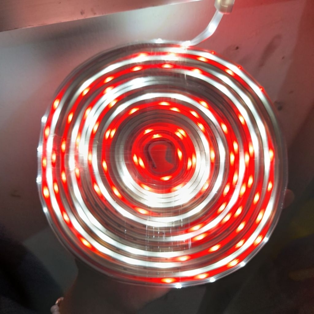 LAMPU LED STRIP LIGHT MERAH PUTIH PANJANG 7 METER