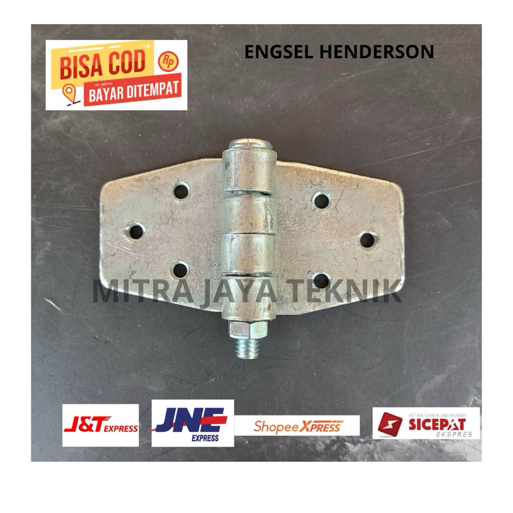 TERMURAH ENGSEL TENGAH KUPU HENDERSON - ENGSEL TENGAH PINTU PAGAR LIPAT