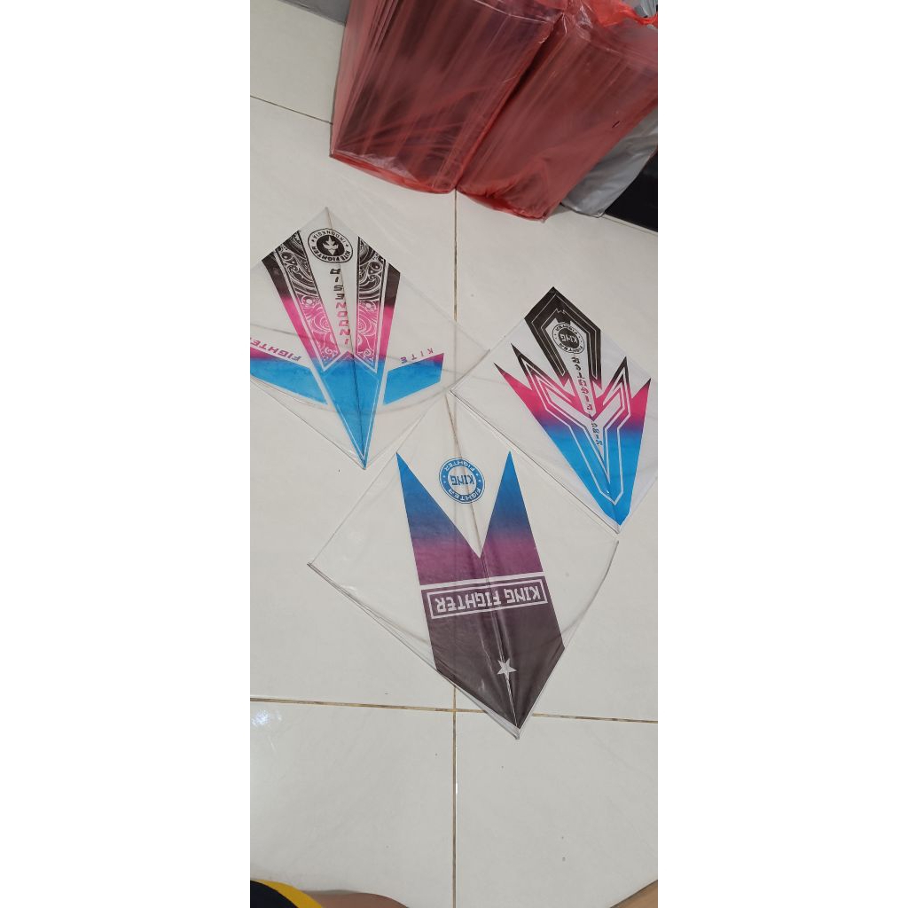 Layangan Sukhoi Standart Apus Aduan (50pcs)+packing kardus