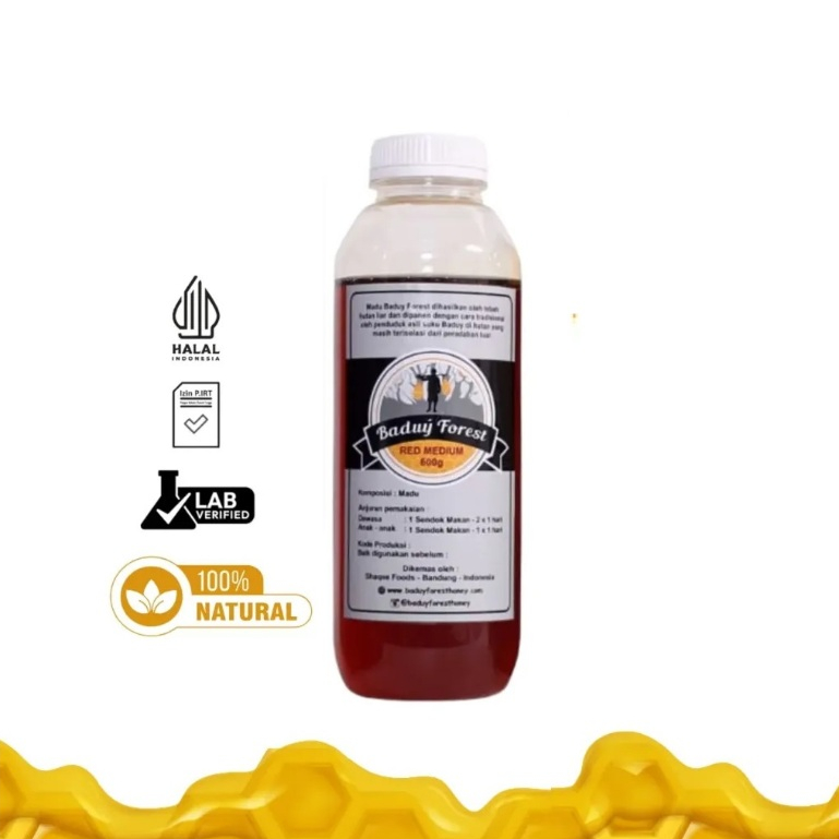 

Baduy Forest Red Medium 600gr Botol Plastik