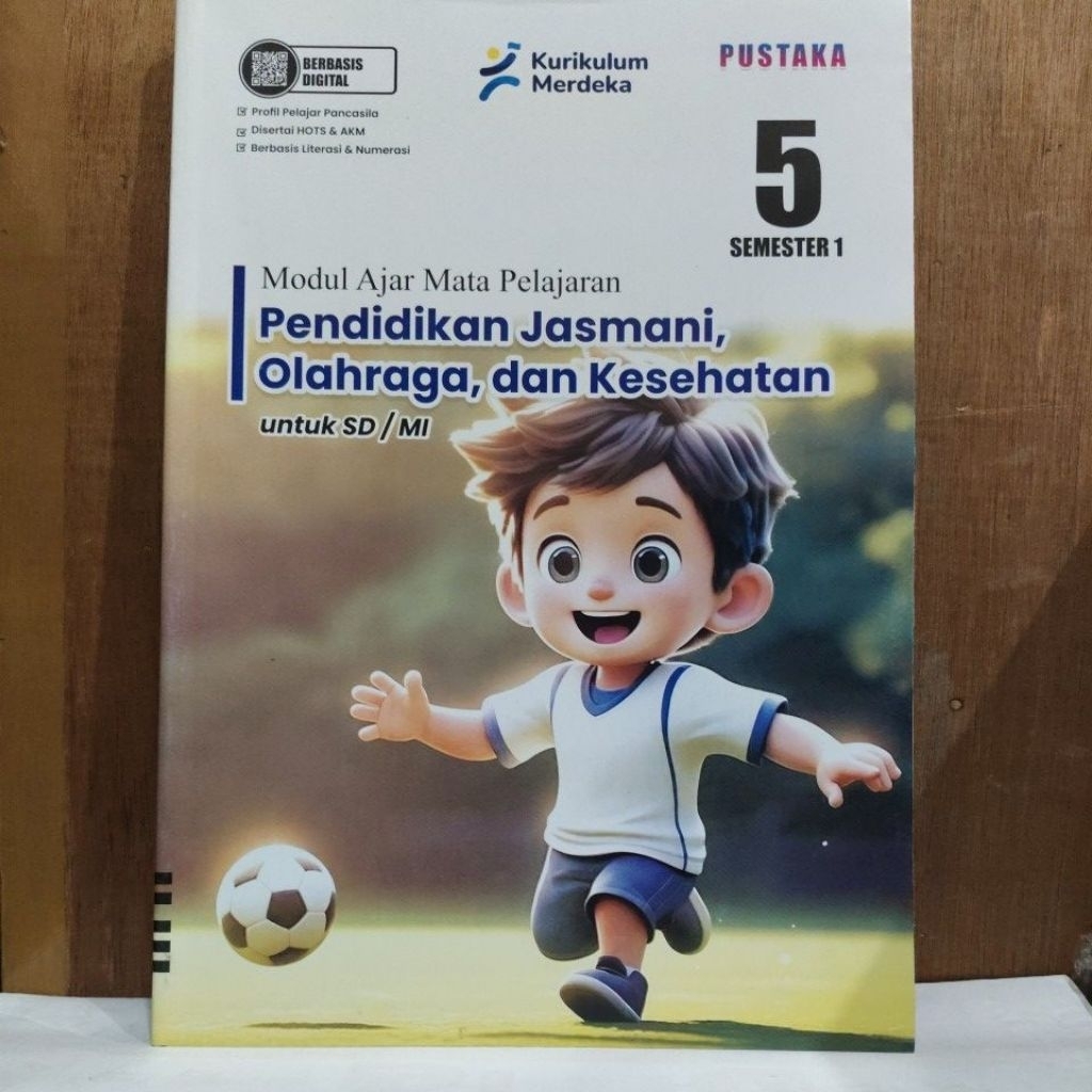 [LKS Pustaka] PJOK Pendidikan Jasmani, Olahraga, dan Kesehatan untuk SD/MI Kelas 5 Semester 1 Kuriku