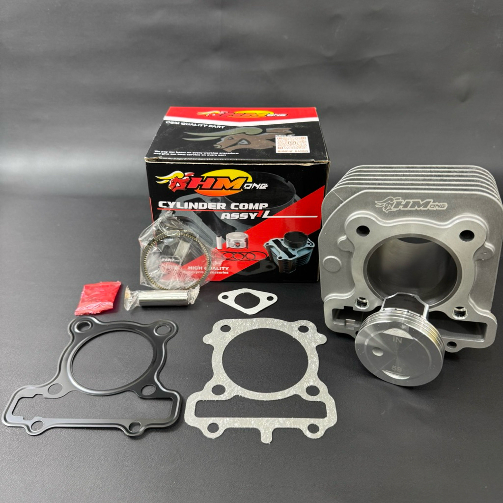 Blok Seher HM1 Boring Bore Up Mio J GT Fino FI Xride Soul Gt 115 Racing Piston Ring Cylinder Set Ori