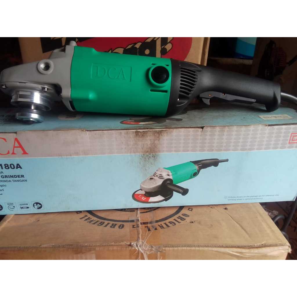 Mesin Grenda Tangan Listrik 7" 180A DCA