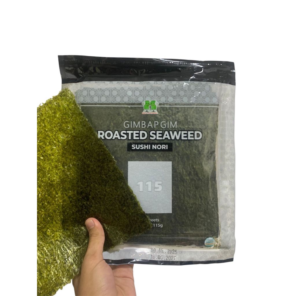 

SUSHI NORI 50 SHEET YOUNG SHIN 115 GR RUMPUT LAUT 50 SHEET - SEAWEED ONIGIRI YAKI SUSHI NORI KIMBAP KIMBAB GIMBAB GIMBAP