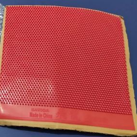 Bintik proses Saviga Mulyadi Karet Feilung Bintik Panjang Tenis Meja Pingpong