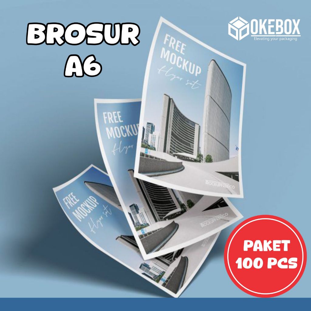 

Cetak brosur flyer promosi brosur custom brosur a6