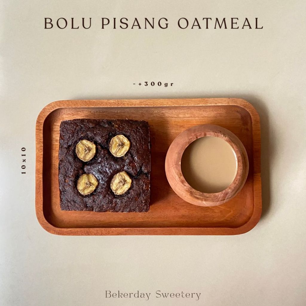Bolu Pisang Oat | Cemilan untuk Diet | Bandung