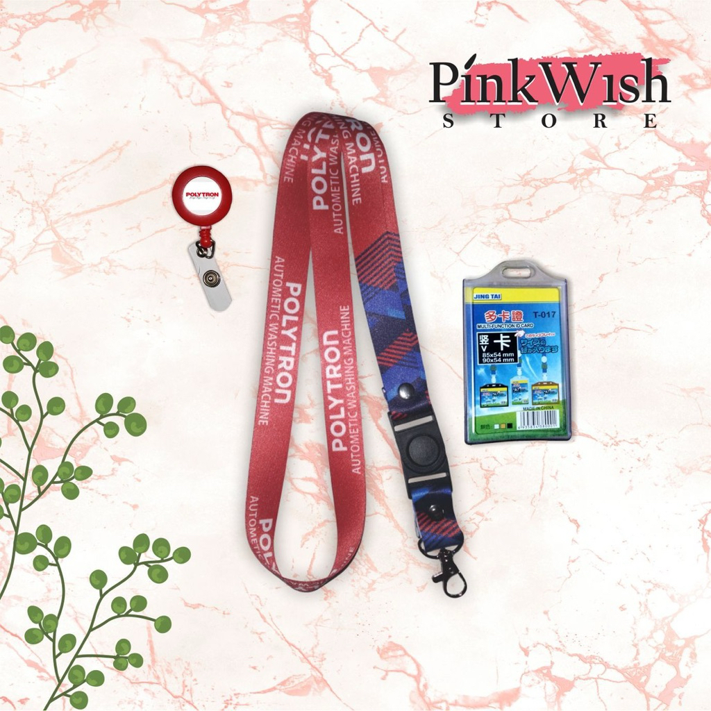 

Lanyard POLYTRON / Tali idcard POLYTRON [Ready stock] Termurah