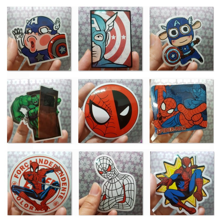 

[PROMO] 45 Sticker Super Hero (Decal Waterproof, Koper, Laptop dll)