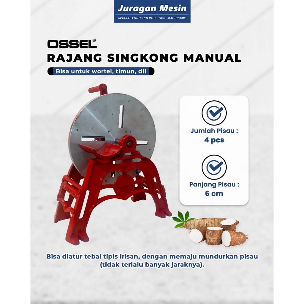 OSSEL ALAT RAJANG SINGKONG PERAJANG SINGKONG MANUAL ALAT RAJANG SINGKONG RAJANGAN SINGKONG RAJANG TE