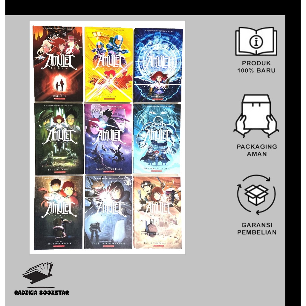 Amulet (9 book series) by Kazu Kibuishi - Amulet8