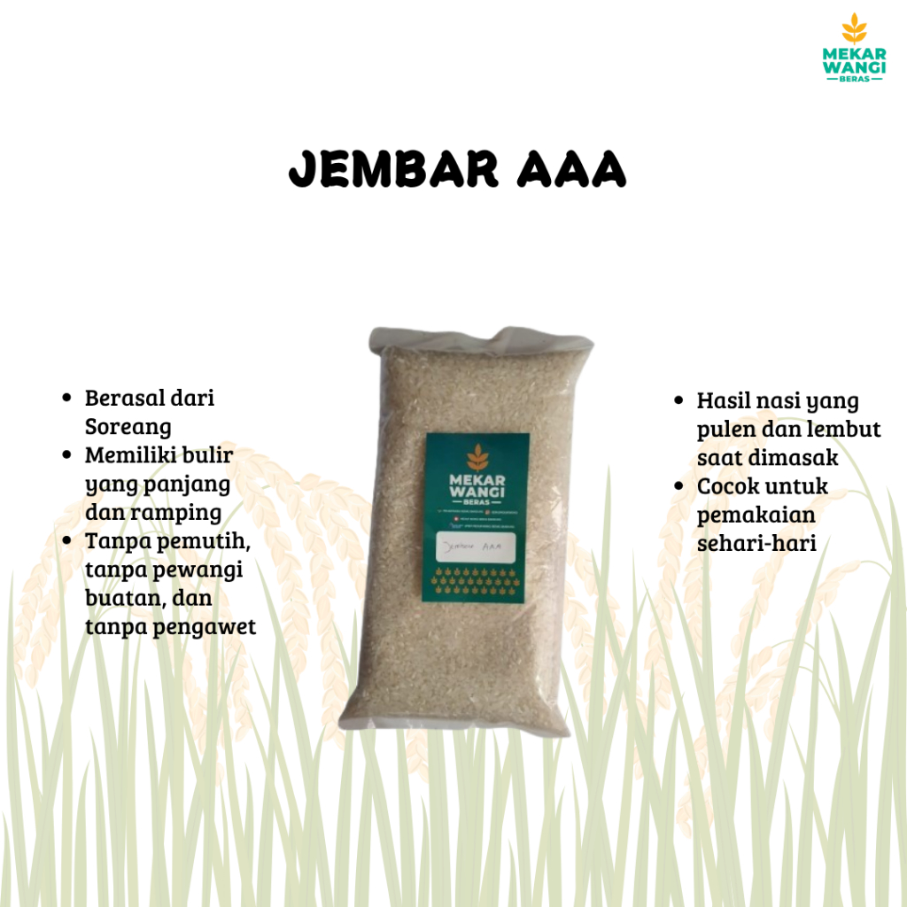 

BERAS JEMBAR AAA 1kg