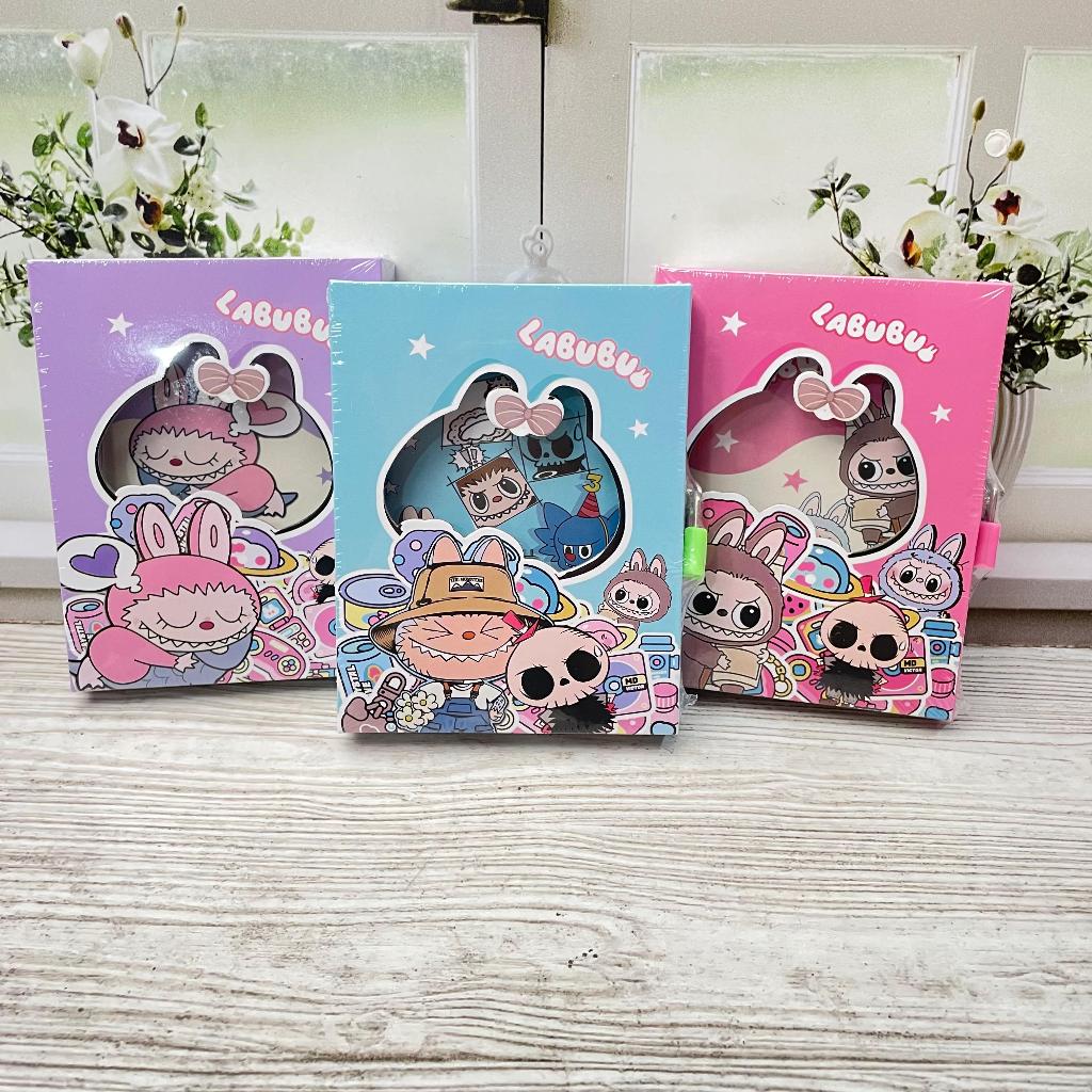 

BUKU DIARY GEMBOK LABUBU BK-1710 BUKU TULIS KEBUTUHAN ANAK SEOLAH BUKU LUCU IMUT IMPORT TERMURA NOTEBOOK