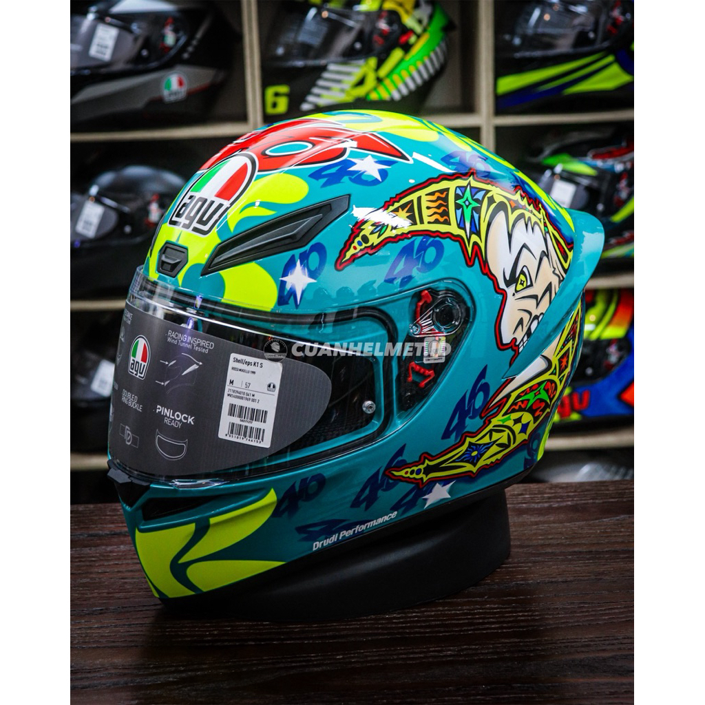 AGV K1 S Rossi Mugello 1999 / Helm Full Face AGV Model Sport Original