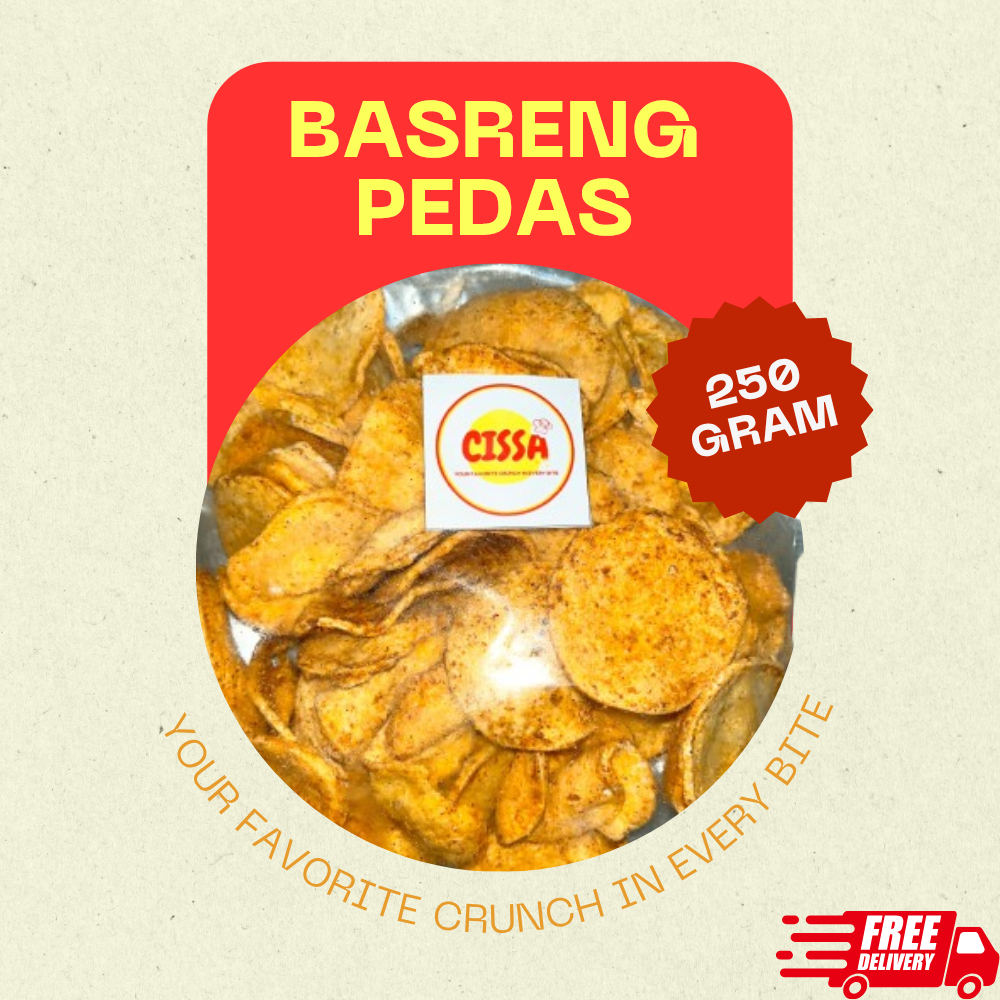 

Basreng Viral Pedas Asin Gurih / Basreng Koin 250gr