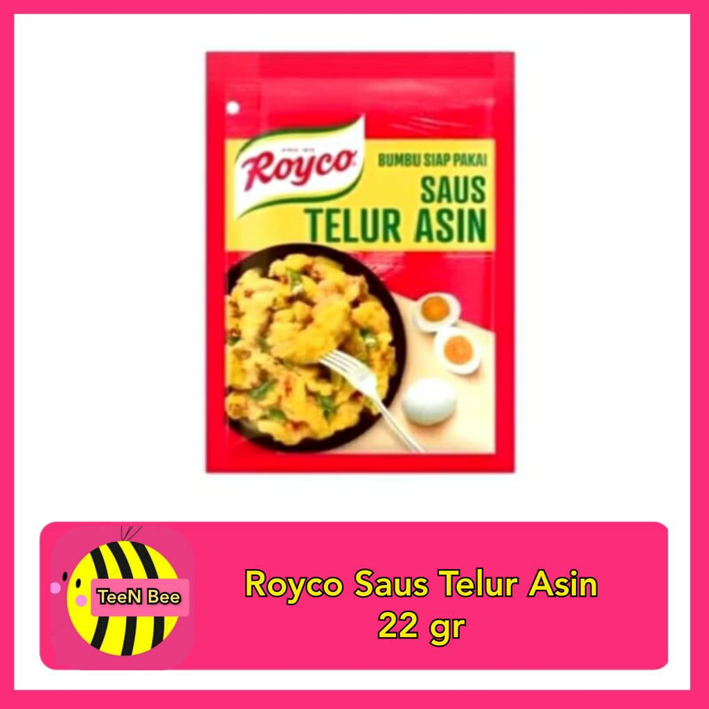 

Royco Bumbu Saus Telur Asin 22gr Salted Egg