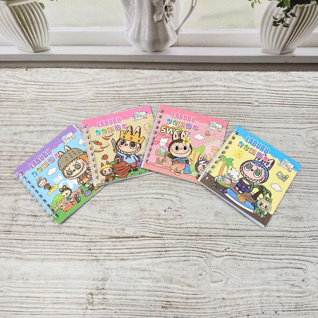 

BUKU SPIRAL STICKER LABUBU SZ-335 BUKU TULIS KEBUTUHAN ANAK SEOLAH BUKU LUCU IMUT IMPORT TERMURA NOTEBOOK