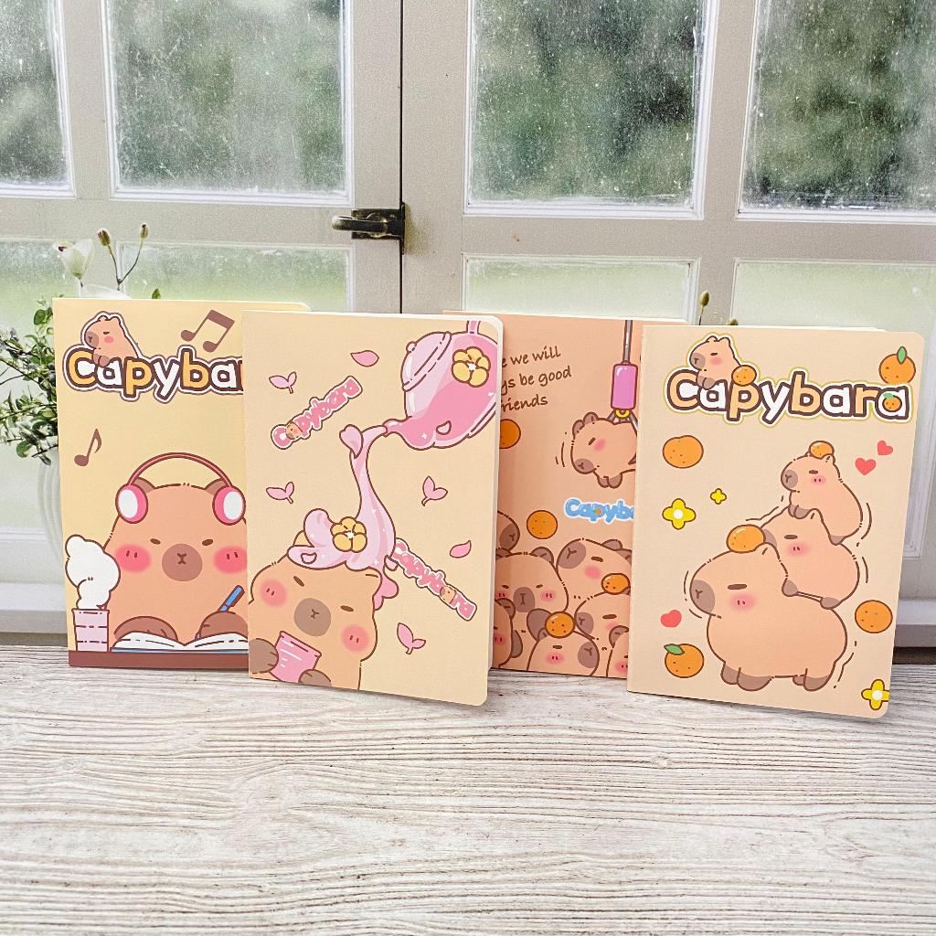 

BUKU TULIS A5 STANDAR CAPYBARA BUKU TULIS KEBUTUHAN ANAK SEOLAH BUKU LUCU IMUT IMPORT TERMURA NOTEBOOK