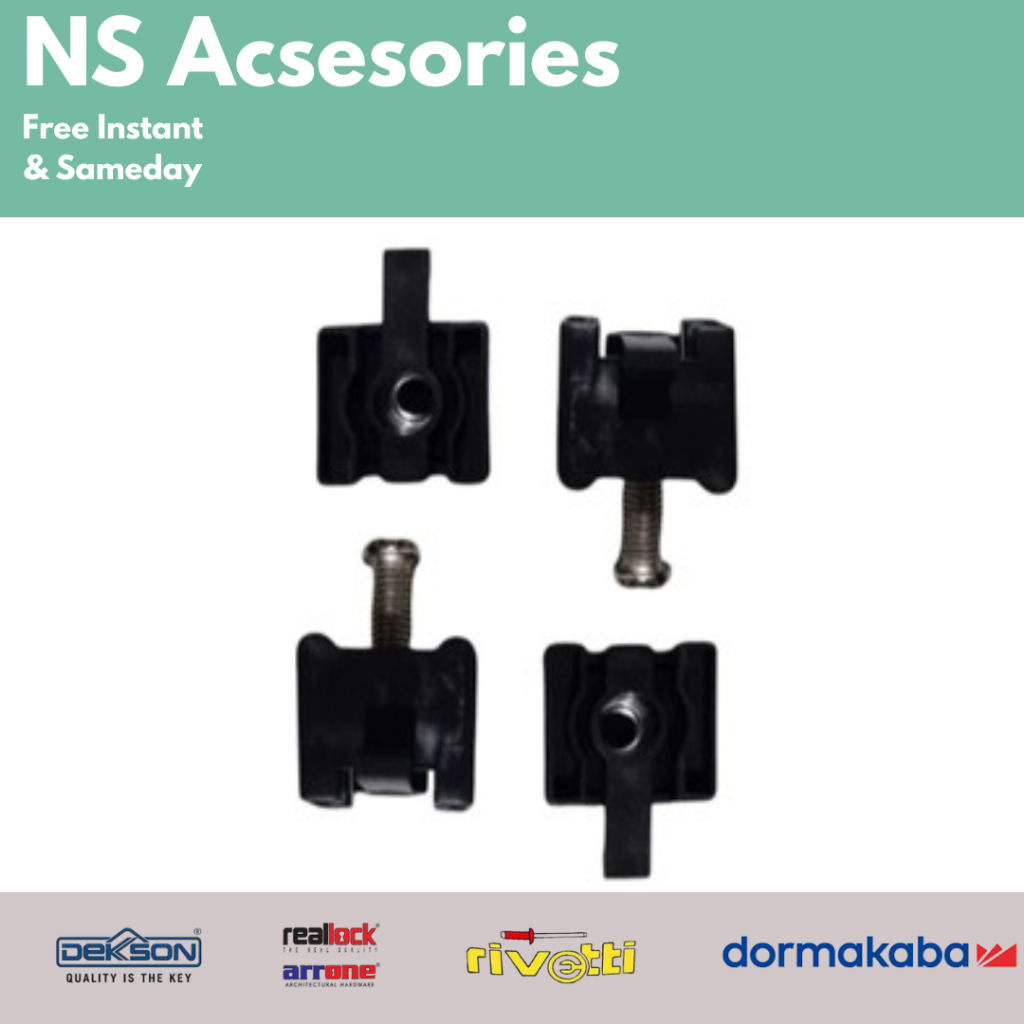 STOPPER UNTUK REL PINTU GESER/SLIDING HUSKY