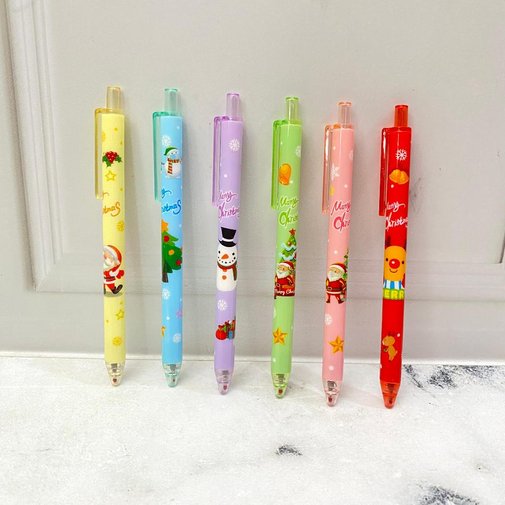 

PULPEN CETEK NATAL BENING WARNA-WARNI pena lucu tinta hitam bisa COD pen imut keren pulpen unik atk kebutuhan anak sekolah termurah import