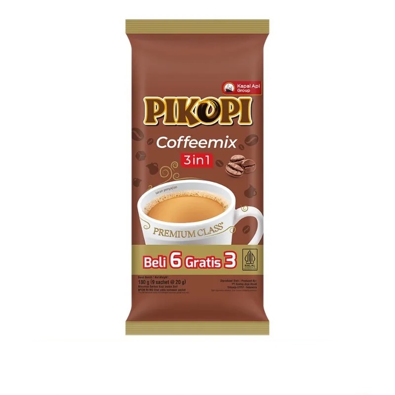 

Pikopi Kopi 3 In 1 Kopimix 9X20Gr