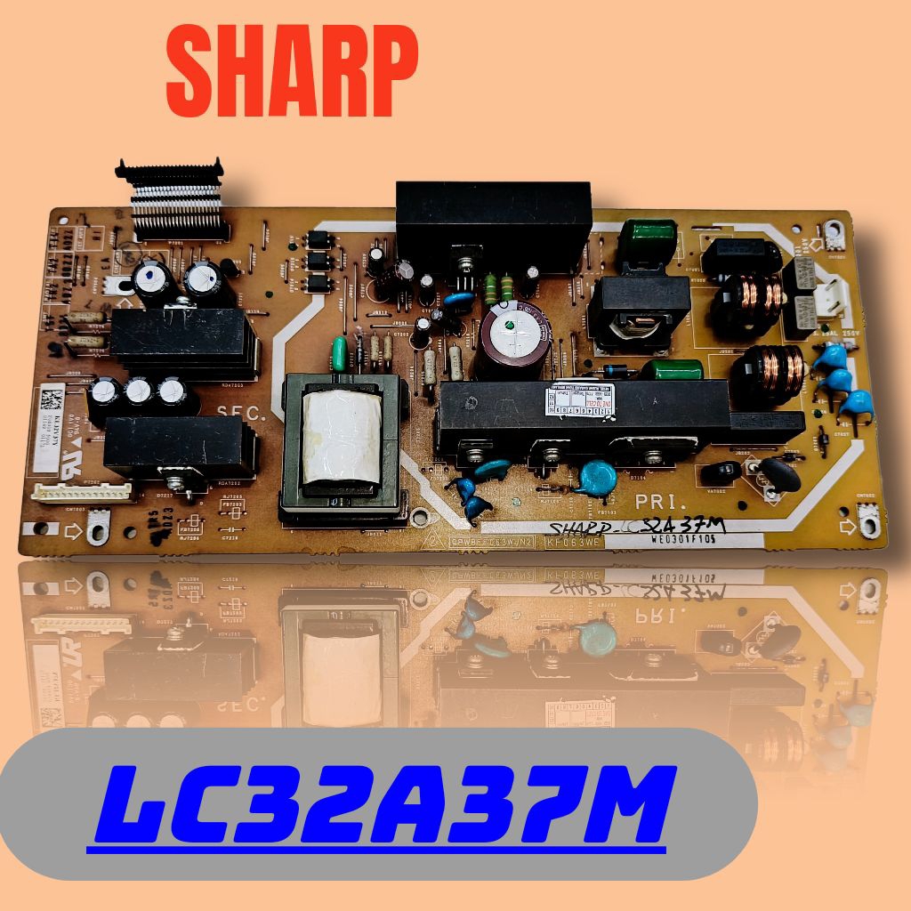 psu tv sharp lc32a37m - power suplay tv sharp lc32a37m - regulator tv sharp 32a37m