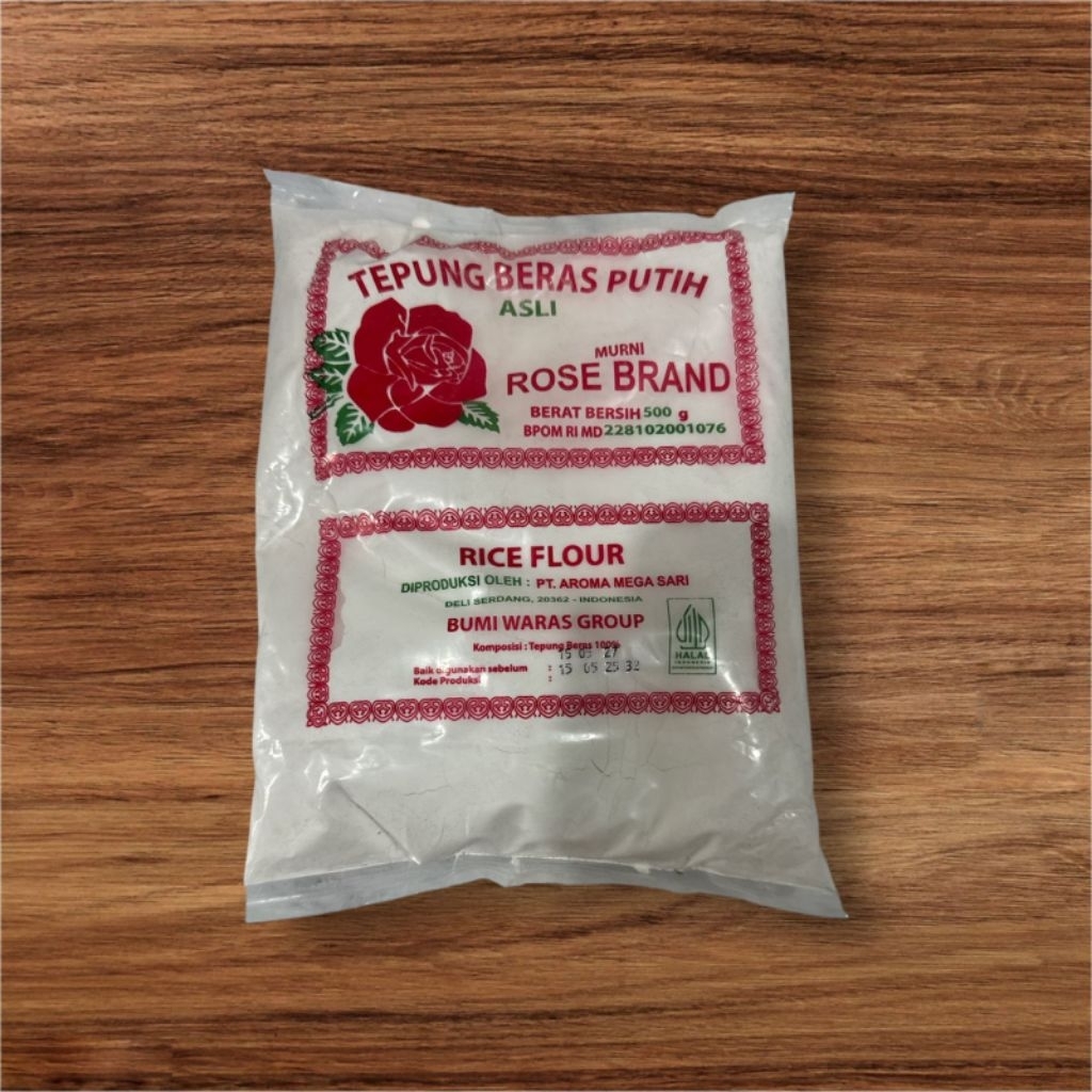 

Tepung Beras Putih Rose Brand