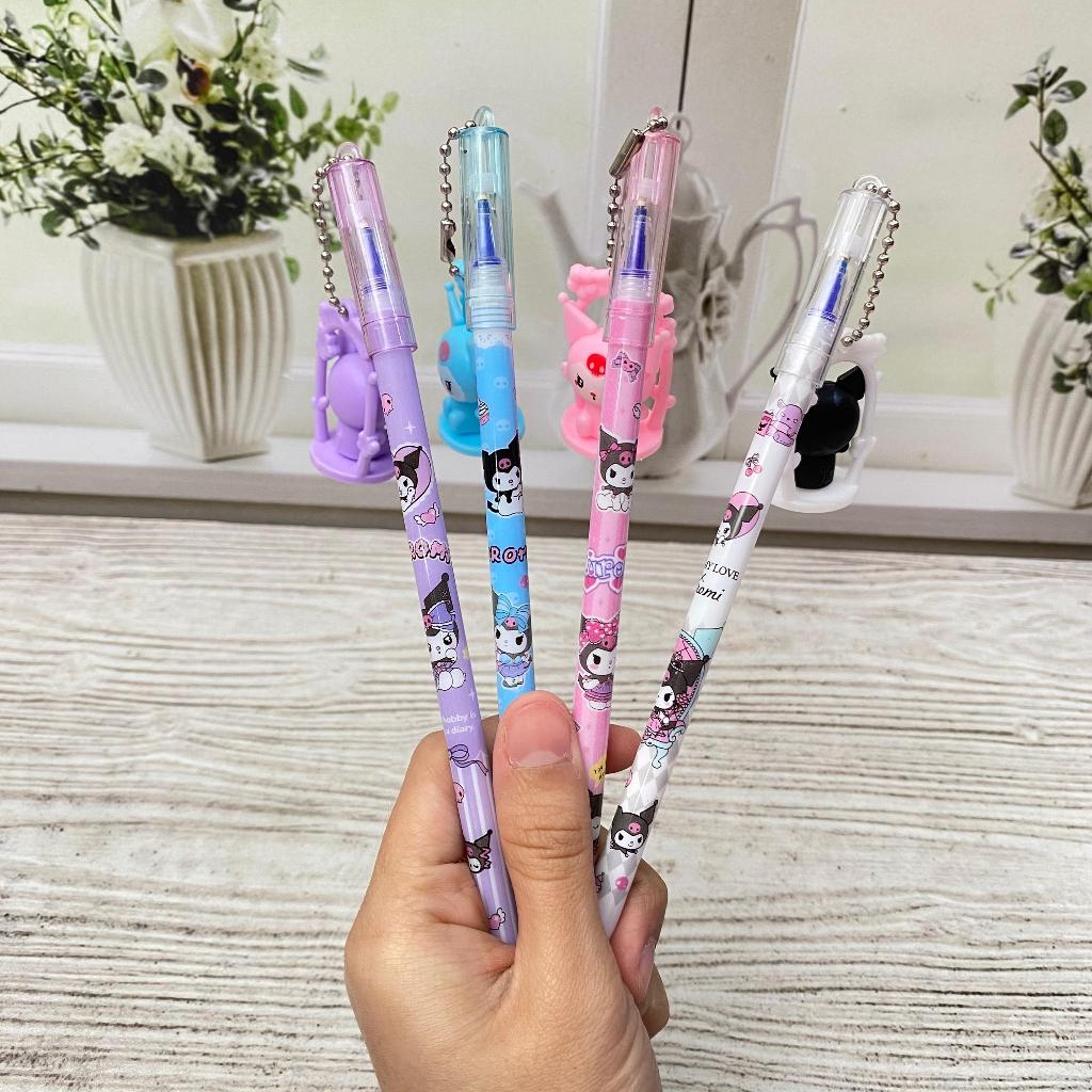 

PULPEN GANTUNGAN AYUNAN KUROMI FULLBODY pena lucu tinta hitam bisa COD pen imut keren pulpen unik atk kebutuhan anak sekolah termurah import