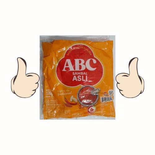 

ABC Saos Sambal Asli sachet (22pcs)
