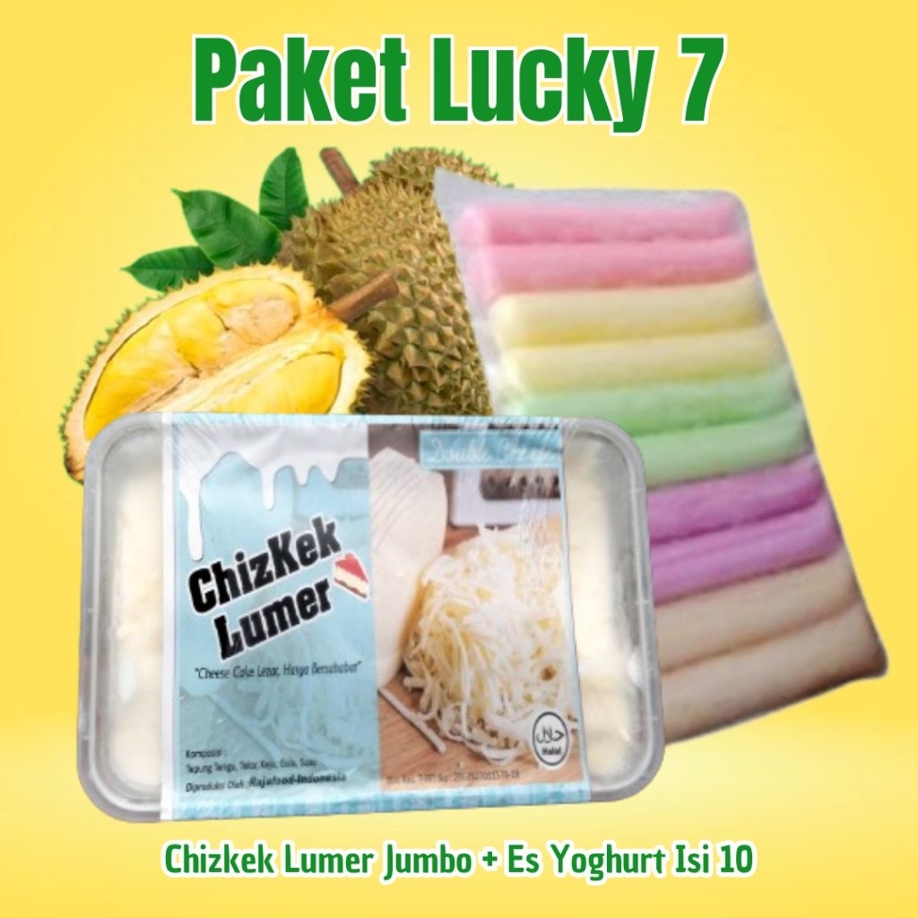 

PROMO PAKET LUCKY 7 (durian)