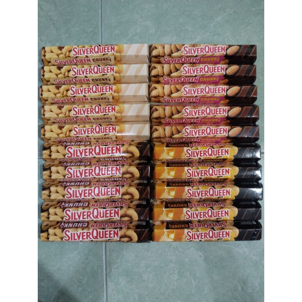 

cokelat silverqueen chunky bar coklat silver queen 85g