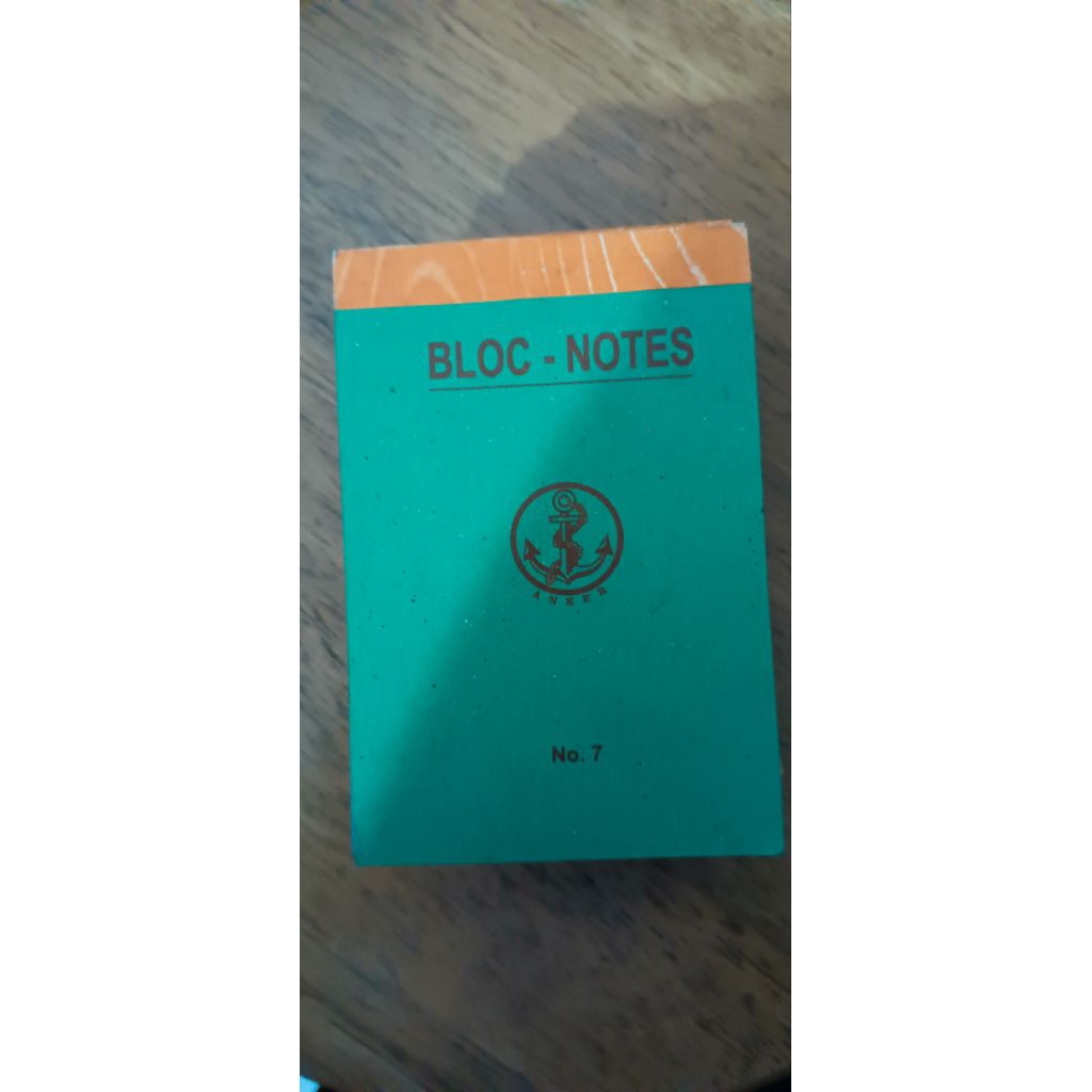 

buku notes/bloc notes no 7 bergaris dan polos 12 pcs