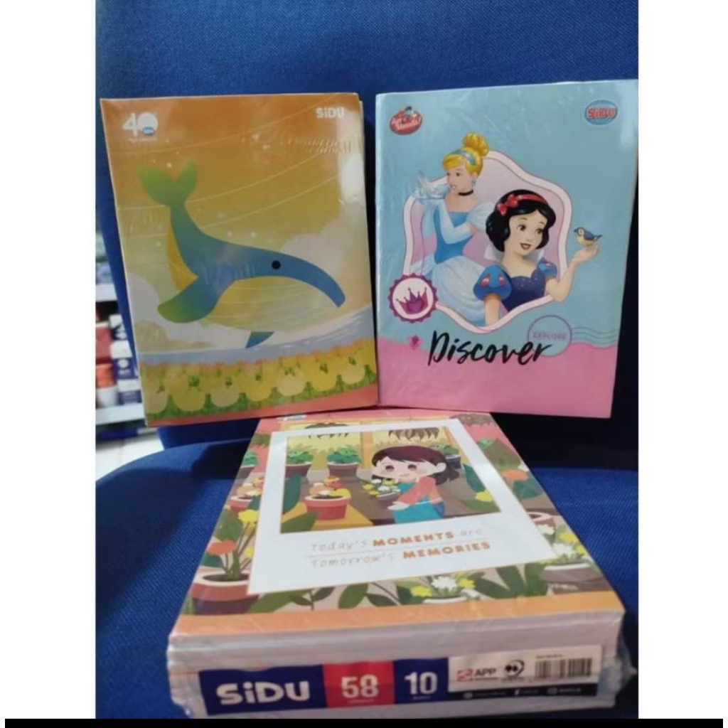 

buku tulis SIDU 58 lembar (1 pack)