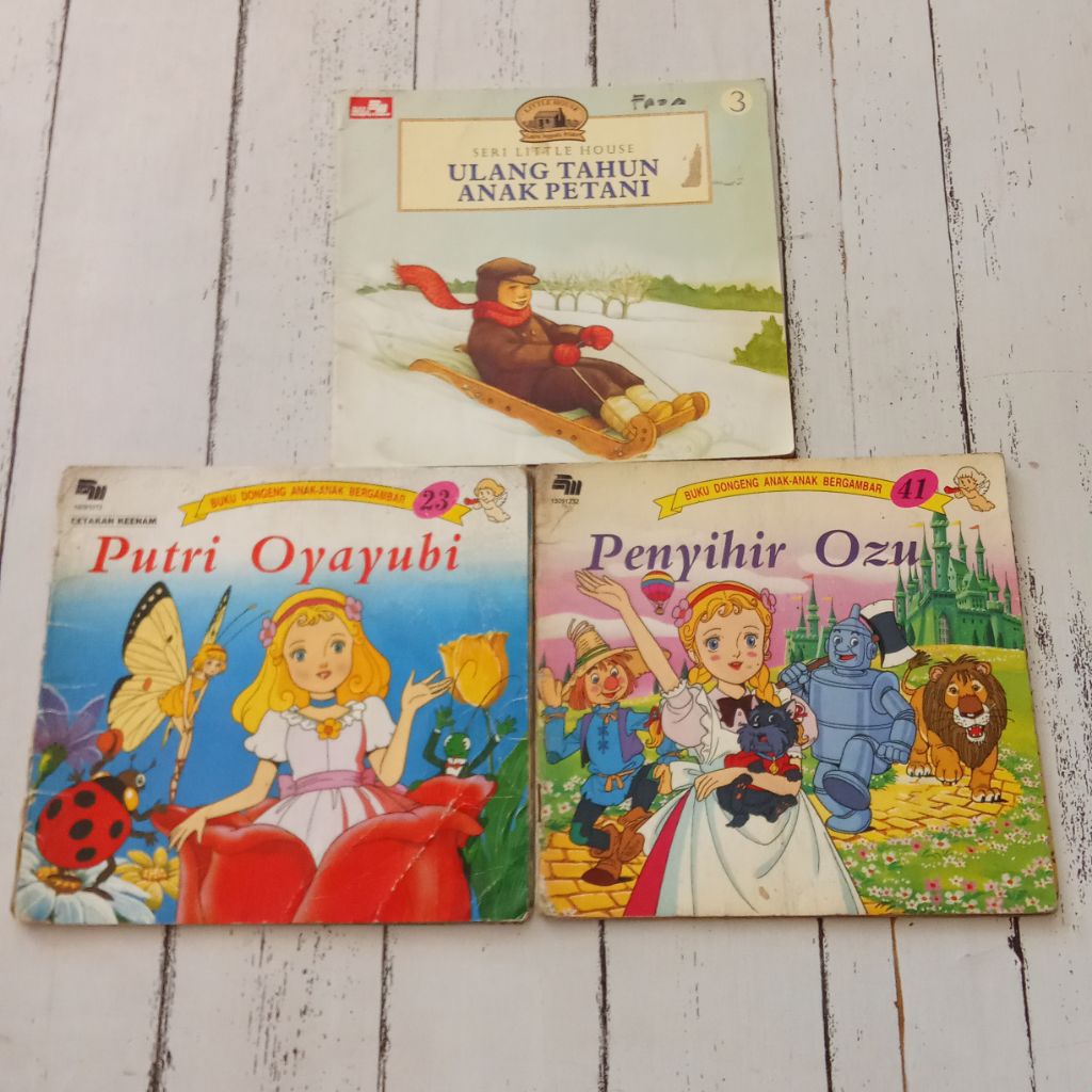 BUKU DONGENG ANAK - ANAK BERGAMBAR // PAKET