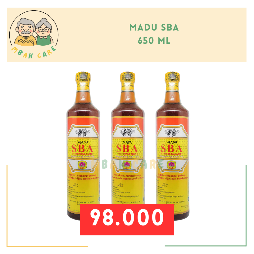 

MADU SBA 650 ML – Madu Murni dari Bunga Randu