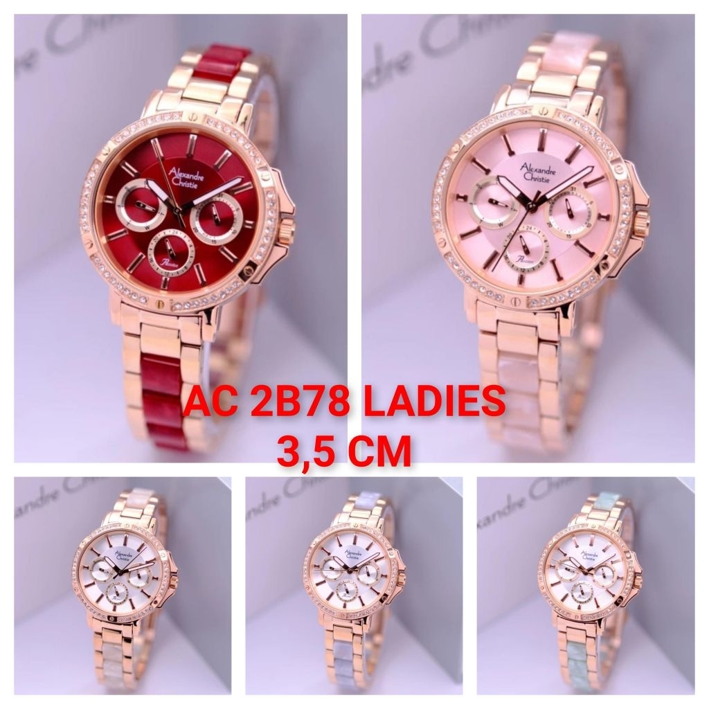 JAM TANGAN WANITA ALEXANDER CRISTIE AC 2796 / AC 2B23/AC 2B61/ AC 2B67/ AC 2B82 / AC 2B78 ORIGINAL G
