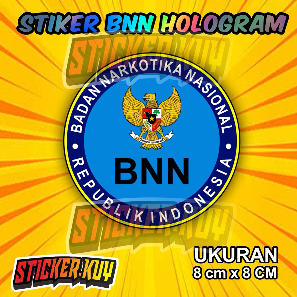 

stiker bnn badan narkotika nasional stiker bnn hologram