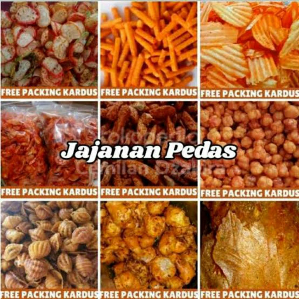 

Snack Keripik Variasi Pedas Random