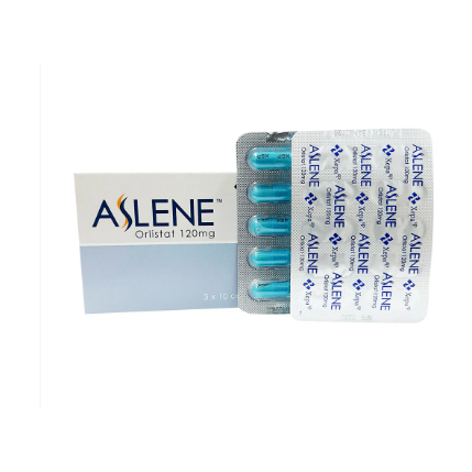 Aslen3 Orlistat 120mg Peluntur Lemak isi 30s